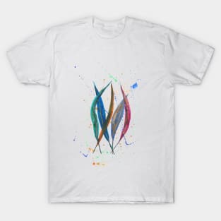 Rainbow eucalyptus leaves T-Shirt